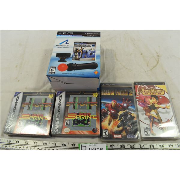 GameBoy Games, PSP Games, PS3 Game