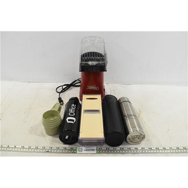 Assorted Bottles, Popcorn Maker