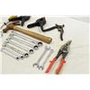 Image 3 : Assorted Hammers, Wrenches, Clamps & Tin Snips
