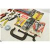 Image 3 : C-Clamp, Tin Snips & Other Misc. Tools