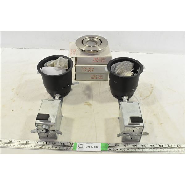 2 Roof Lights & Covers