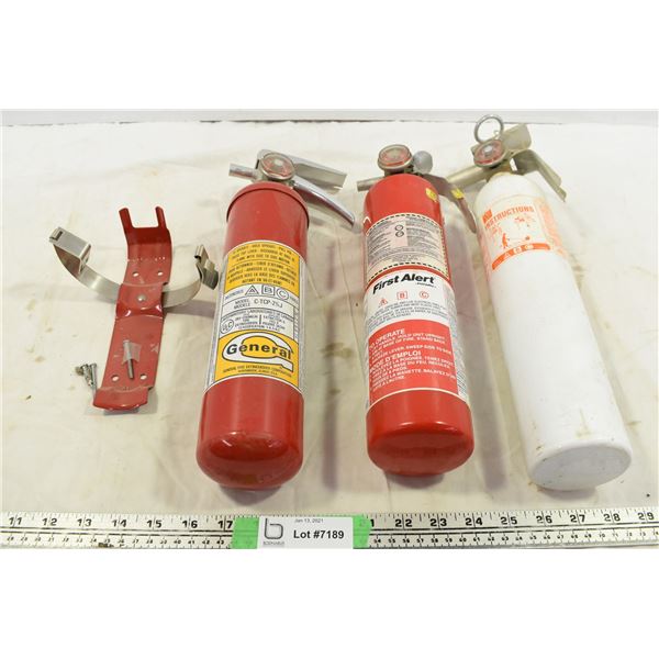 3 Fire Extinguishers