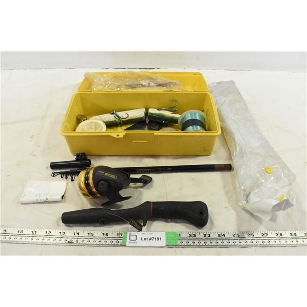 Extendable Fishing Rod & Tackle Box