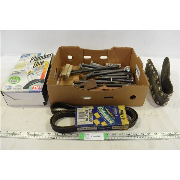 Plumber One, Engine Belt, Misc.