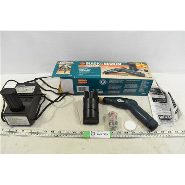 Black & Decker Cordless Rotary Tool & Extra Drill Battery + Charger