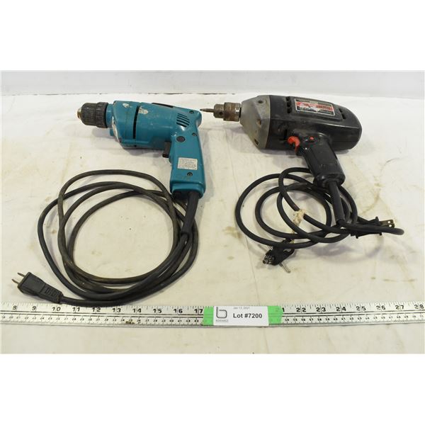 2 Corded Drills