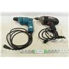 2 Corded Drills