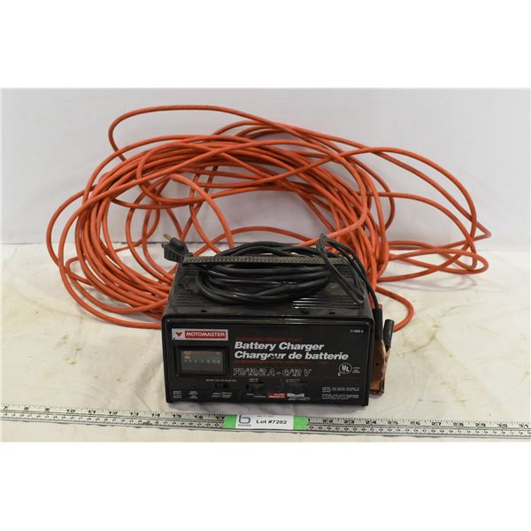 Battery Charger & Extension Cord