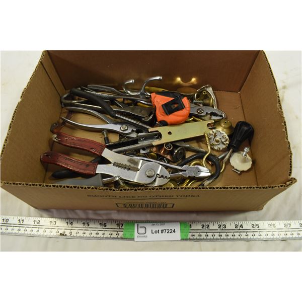 Assorted Tools & Household Items