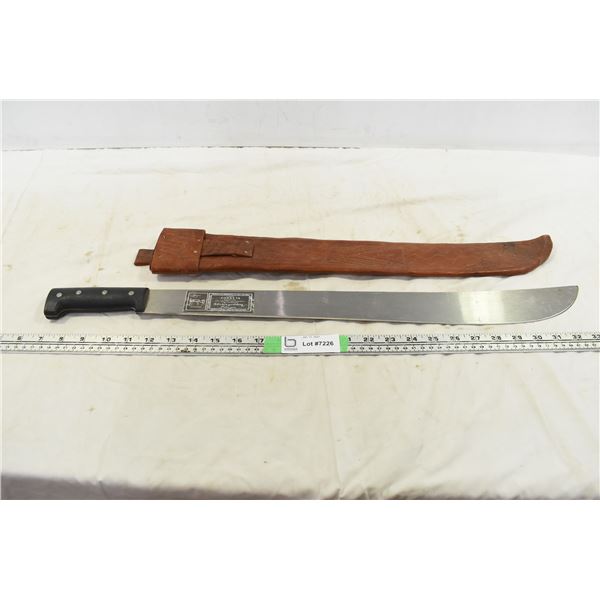 Haitian Machete w/ Sheath