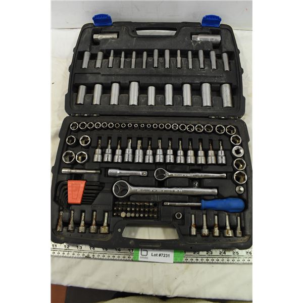 128 Piece Mastercraft Socket & Tool Set Bodnarus Auctioneering
