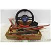 Steering Wheel Cover, Crowbars & Other Tools