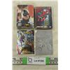 Batman & Spiderman Sets of Cards + Green Lantern & Bloodshot Cards