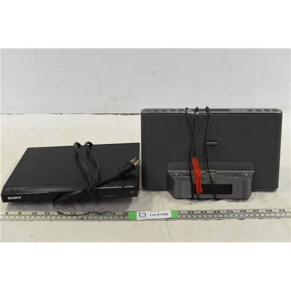 Ipod Dock Stereo & Sony DVD Player – Tested & Working