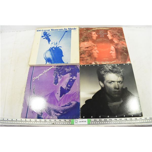 Bryan Adams, 100 Great Moments in Music & Old, New, Borrowed & Blue Vinyl
