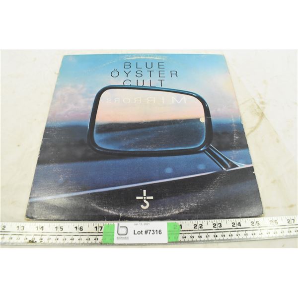 Blue Oyster Cult – Mirrorless Vinyl Record