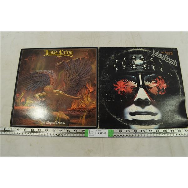 2 Judas Priest Vinyl Records