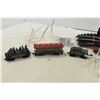 Image 2 : Model Train Set & Glass Train Ornaments
