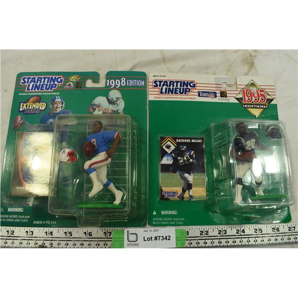 Steve Mcnair & Natrone Means Starting Lineup Figures