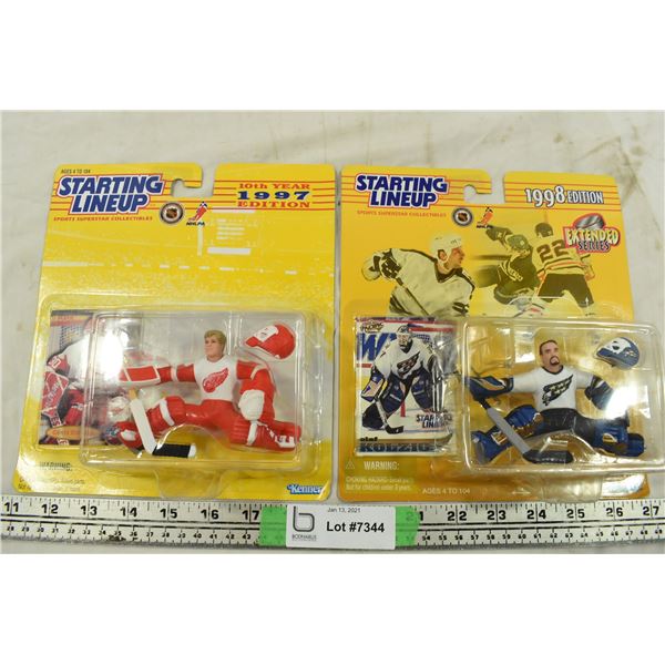 Chris Osgood & Olaf Kolzig Starting Lineup Figures