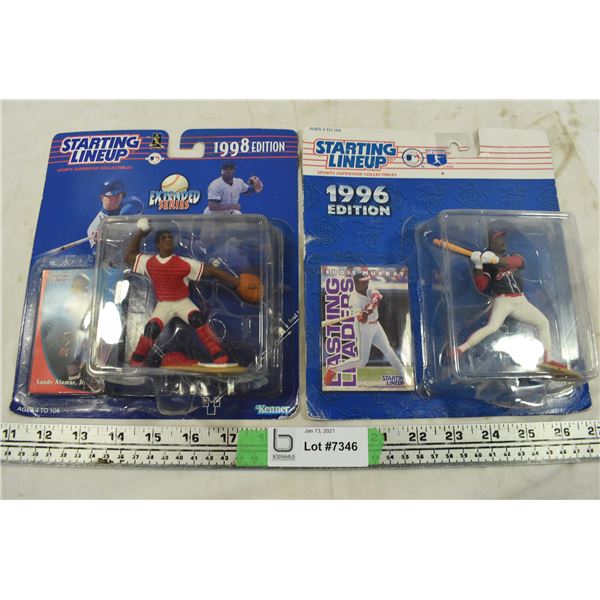 Sandy Alomar Jr. & Eddiue Murray Starting Lineup Figures