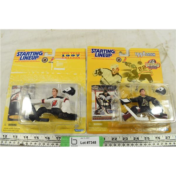 Martin Brodeur & Nikolai Khabibulin Starting Lineup Figures