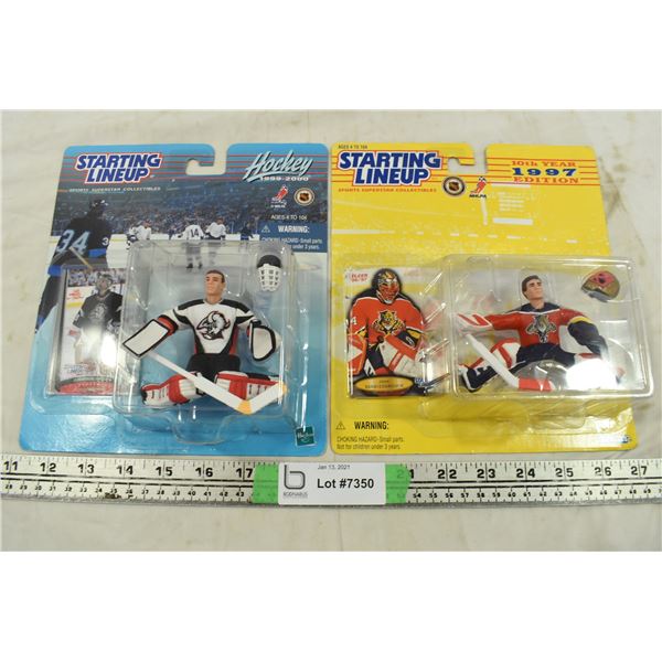 Dominik Hasek & Vanbiesbrouck Starting Lineup Figures