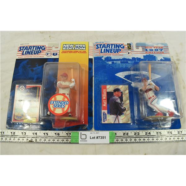 Will Clark & Matt Williams Starting Lineup Figures