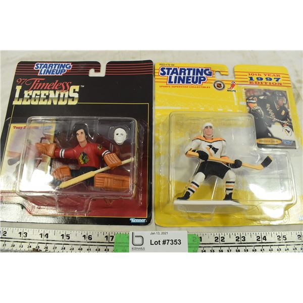Tony Esposito &Jaromir Jagr Starting Lineup Figures