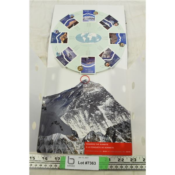 Canada Post 8 Stamp Collection – Towards the Summit