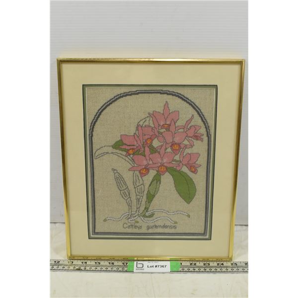 Crotchet Picture in Frame