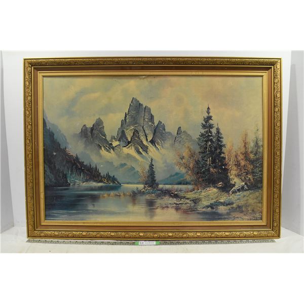 Framed Painting – 41”x29”