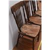 Image 4 : *Set of 3 Vintage Wooden Chairs