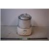 Frozen yogurt & Sorbet, Ice Cream Maker with manual- works great