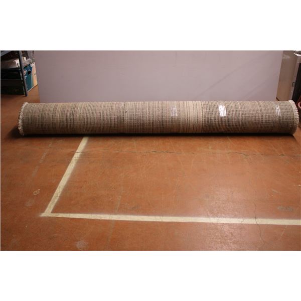 *Large Area Rug - 8ft x 10ft  cream/taupe color