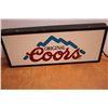 Image 2 : *Original Coors Heavy Lighted Bar Sign-works great. 28x12x3
