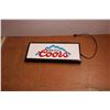 Image 5 : *Original Coors Heavy Lighted Bar Sign-works great. 28x12x3
