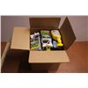 *Box with Weed Treatment,Brake fluid,Misc items - used