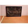 *Framed Gangster Last Supper Wall Art  40x28