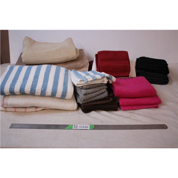 Various  Bath Towels and Cloths