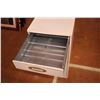 Image 3 : *white Filing Cabinet with keys and 13 file folders  27Hx14Wx18D