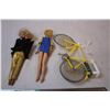 Image 5 : 2 Vintage Barbies and Bike