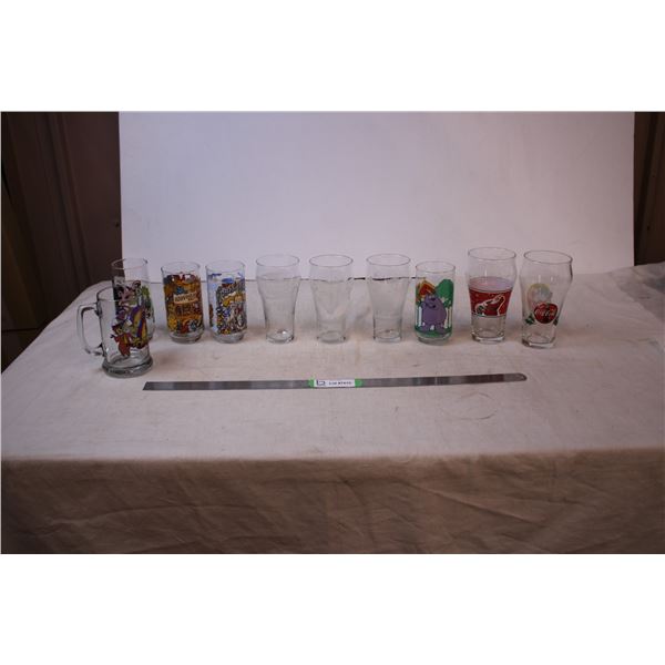 Various Vintage Glasses