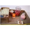 Image 5 : Various Candles,Holders