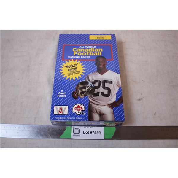 All World Canadian Football Trading Cards