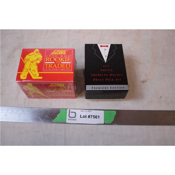 1990 NHL Rookie and Traded Card set,1991,Arena American HockeyDraft pick set