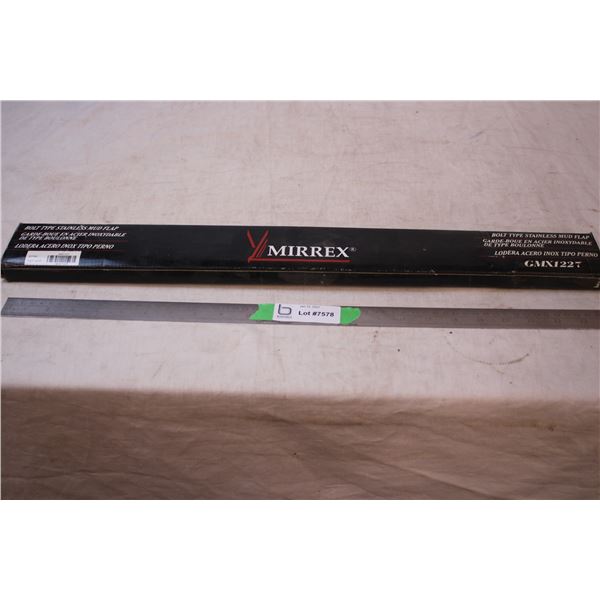 Bolt Type Stainless Mud Flap