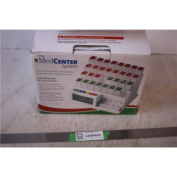 The MedCenter System organizer