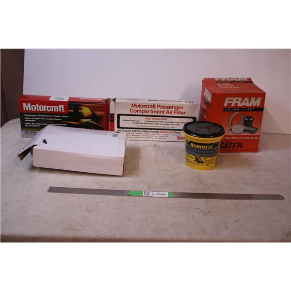 Motor Craft Filters,Concrete Patching