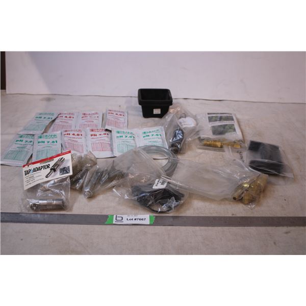 Hanna Instrument Buffer Solution,adapter,Misc Items